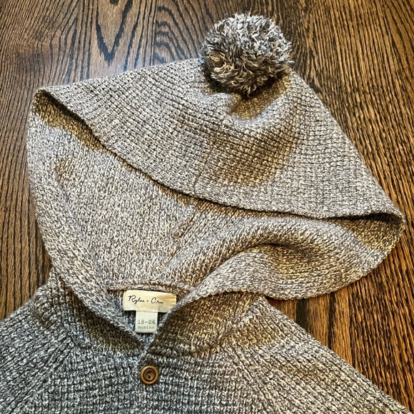 Rylee and Cru Tassel Cardigan and Knit Diaper Cover Set (18-24M) - Picture 3 of 8